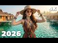 Deep House 2026 🌺 Chill Tropical Vocal Mix | 4K Summer Beach Vibes for Relax,Work &amp; Study | Deep Mix