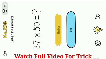 Brain Out Level 206 Enter Password