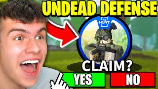 How To GET THE HUNT BADGE In Roblox UNDEAD DEFENSE TYCOON! ROBLOX THE HUNT EVENT 2024