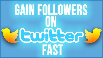 How to gain  thousands of Twitter followers FAST!