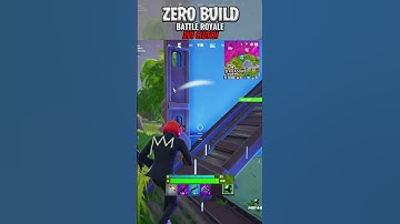 BUNKERS have saved me so MANY times in Zero Build fr 🙏