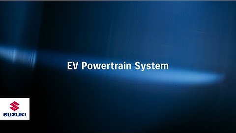 e VITARA | EV Powertrain Movie| Suzuki