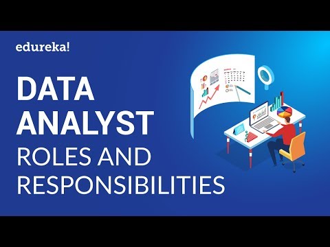 Data Analyst Roles & Responsibilities | Data Analyst Skills | Data Analytics Certification | Edureka