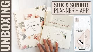 UNBOXING Silk and Sonder Planner and App