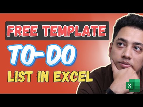 (+ Free Template) 3 Ways to Create a TO-DO List in Excel