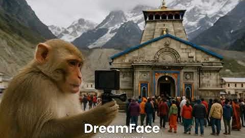 My first vlog monkey Ai video #kedarnath Yatra #shorts#shortsfeed#videoshort#like share subscribe 🙏🙏