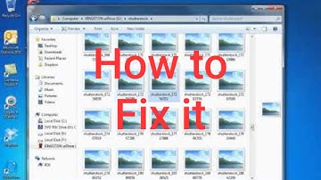 how to show Picture thumbnails in windows /PC