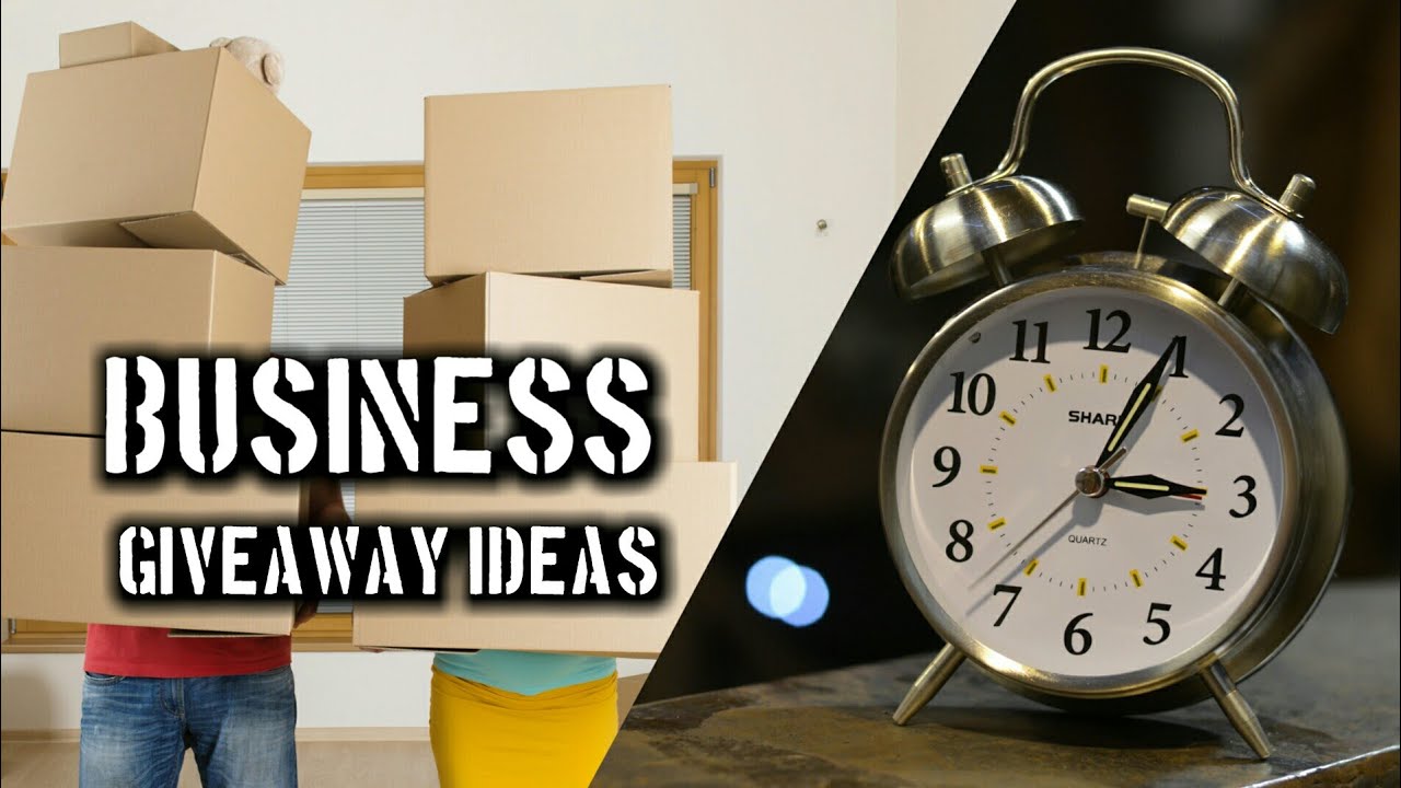 Business Giveaway Ideas - YouTube