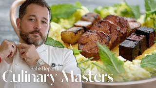 How This Michelin-Starred Chef Creates a Stunning Pork Dish at N.Y.C.'s Saga | Culinary Masters