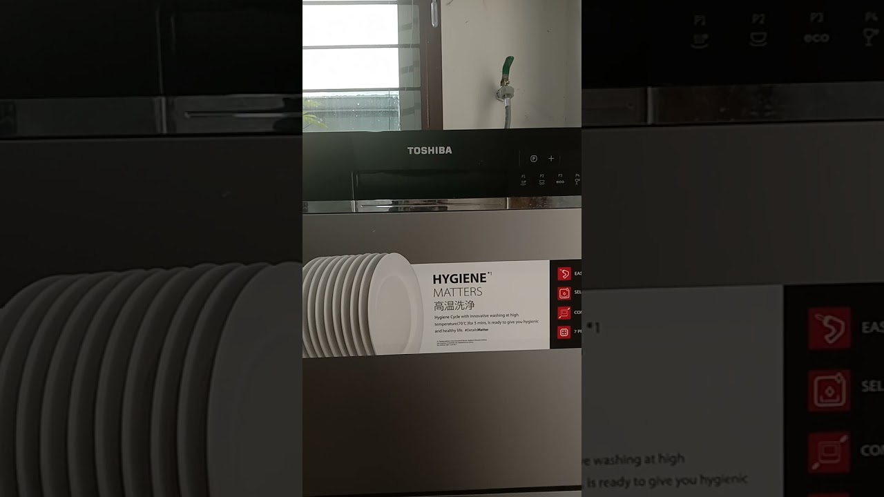 Review dishwasher Toshiba YouTube