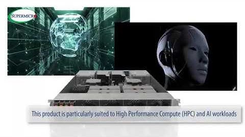 Supermicro SuperMinute: 2U System with HGX A100 4-GPU