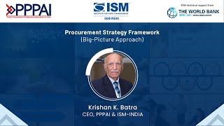 IPC 2023 | Procurement Strategy Framework | Mr. Krishan Batra