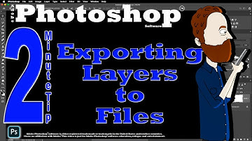 How to Export Files to Layers in Photoshop (with a chameleon)