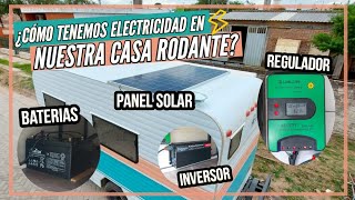 ☀PANELES SOLARES Casa Rodante  [Argentina] Explicación completa