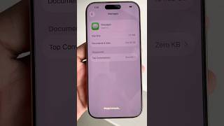 iphone app storage size too big #shorts #short
