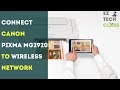 How to connect MG2920 printer to wireless network | EZ TECH CLASS