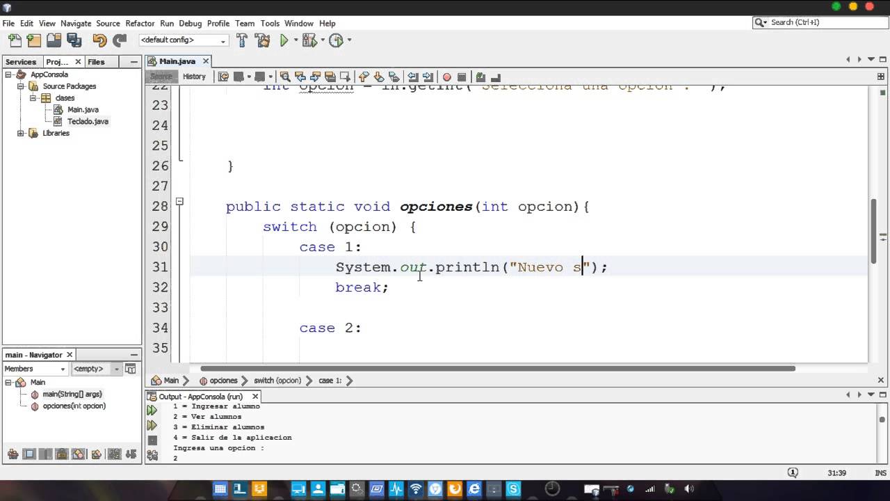 Curso Java #11 Menu en Consola - YouTube