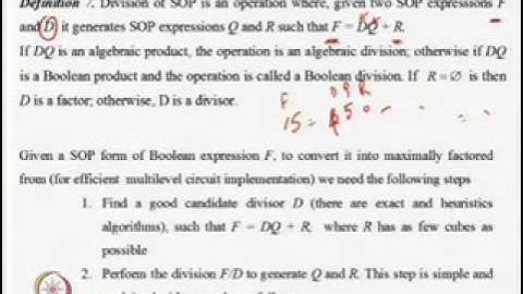 Mod-03 Lec-06 Multilevel Implementation