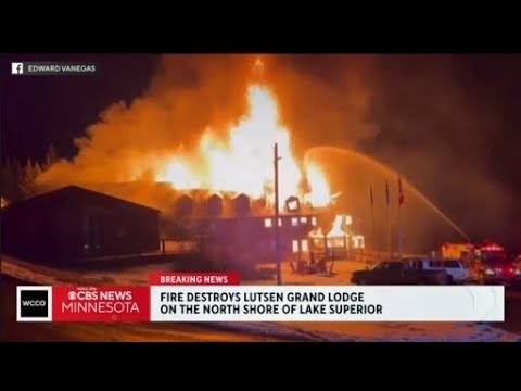 Historic Lutsen Lodge destroyed by fire