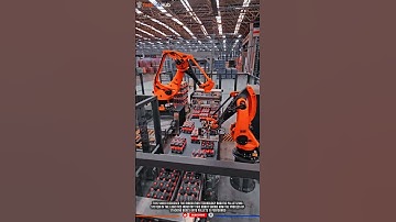Innovation Technology Robotic Palletizing System: Automating End of Line Logistics #tech