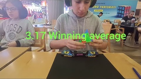3.17 Pyraminx Winning average (Former) Nr4