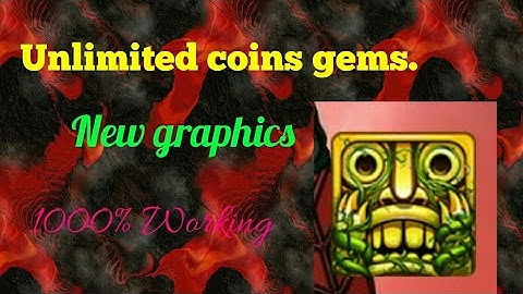 How to Get unlimited coins and gems in Temple Run 2.