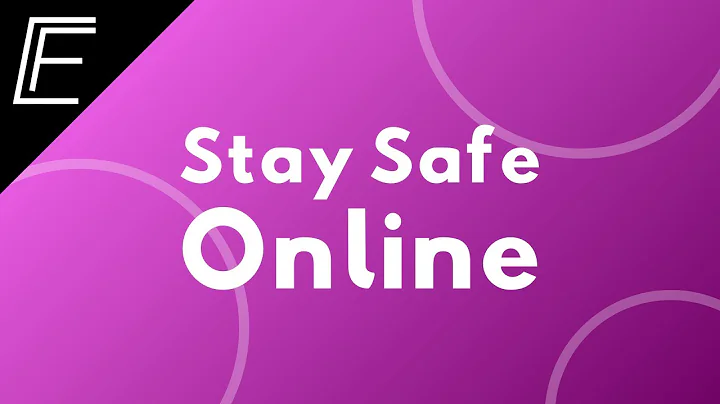 How to Be Safe Online (Cybersecurity Basics)