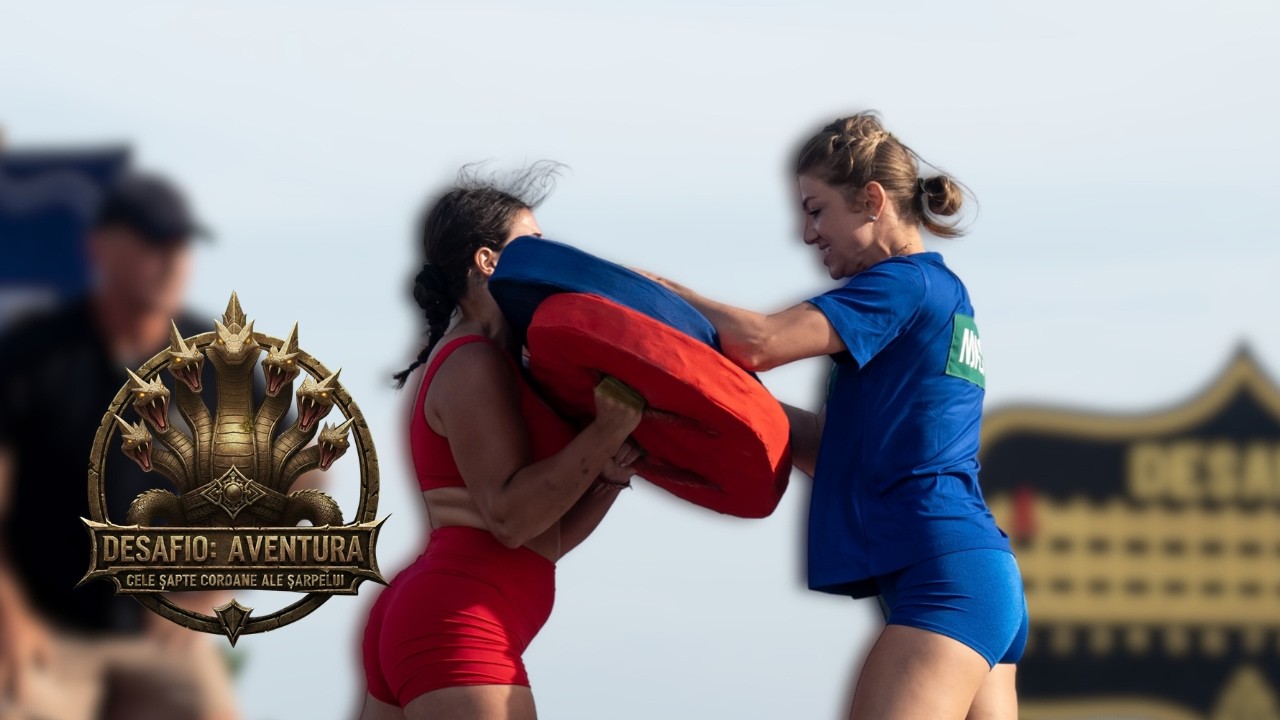 Codruța, la pământ în timpul probei! | Desafio: Aventura