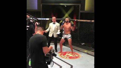 Bruno Silva and Bruce buffer dancing 🕺 inside octagon 😂🎉😀#brucebufferdancing #dancinginsideoctagon