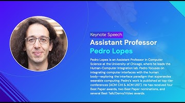 Integrating Interactive Devices with the Body - Pedro Lopes