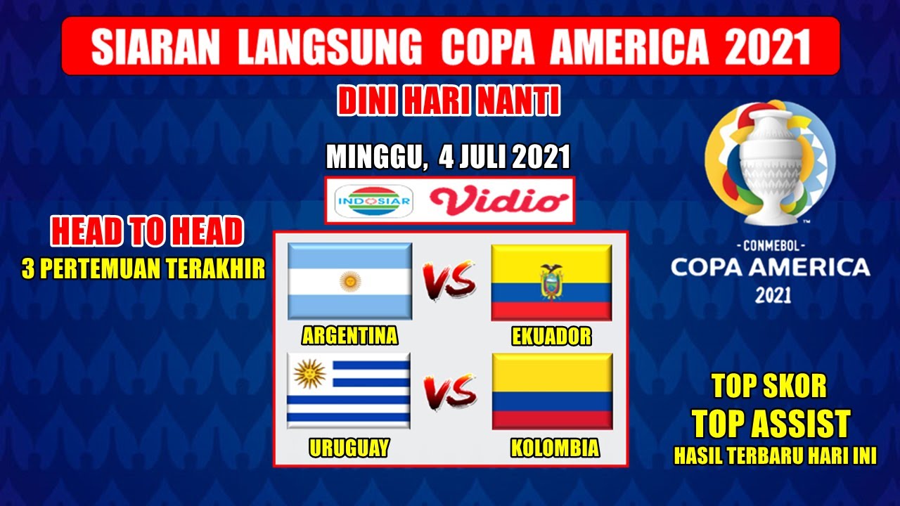 Copa america 2021 hari ini