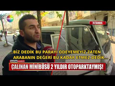 Çalınan Minibüsü 2 Yıldır Otoparktaymış!