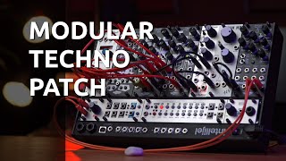 Modular Techno Patch / Making music just on the few modules