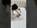 My baby is easily startled, and I'm always worried about rolling over onto him while I sleep.