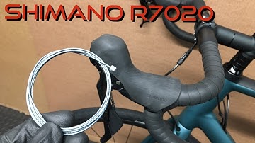 Shimano 105 R7020 Shift Cable Installation Guide