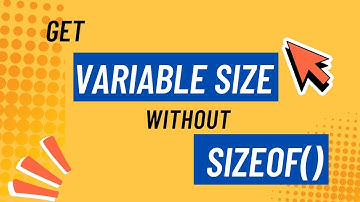 Most Frequently Asked DSA Interview Questions #question=2 | Size of Variable Without sizeof() in C++