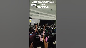 Gitam induction program 2024.Gitam Vizag #vizag #gitam