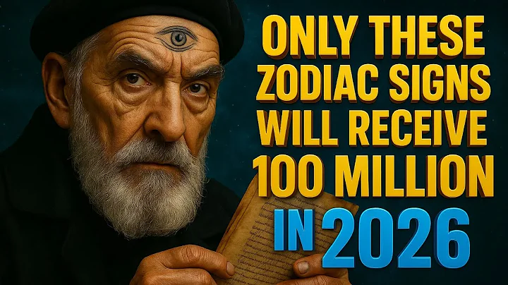 Nostradamus predicted: Only these zodiac signs will receive 100 million in 2026.