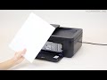 Loading paper: front tray