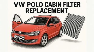 How to change VW Polo Pollen Cabin Filter RHD 2010