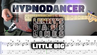 LITTLE BIG - HYPNODANCER - Bass Line - Score - Tabs - Cover screenshot 2