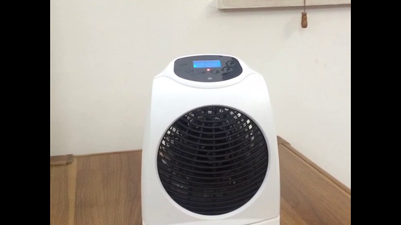 Fan heater with remote control YouTube Fan heater with remote control YouTube