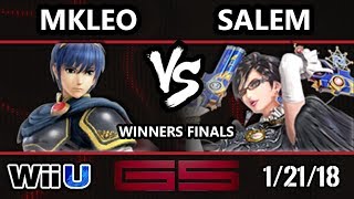 GENESIS 5 Smash 4 - FOX MVG | MKLeo (Marth) VS MVG | Salem (Bayonetta) - SSB4 WF