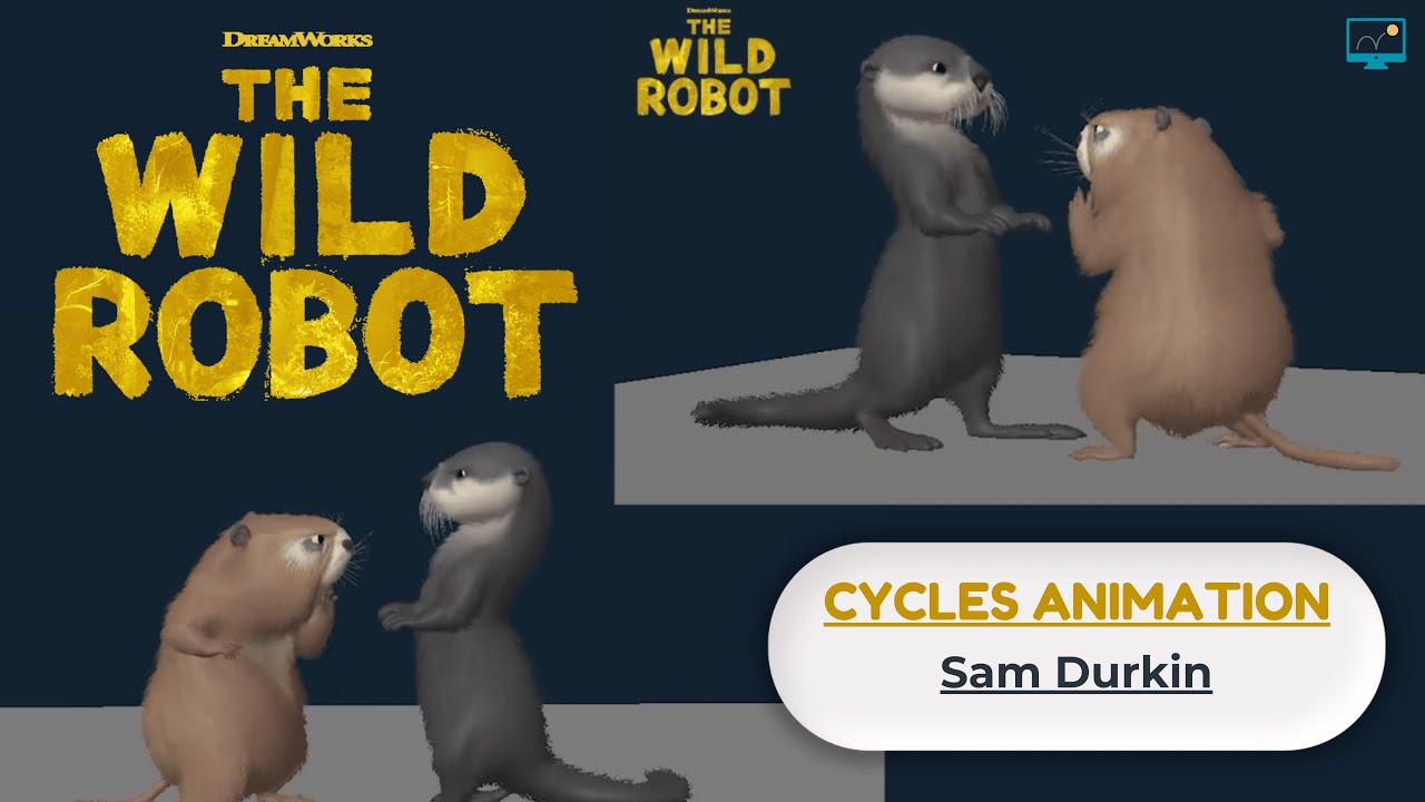 Animation Cycles from The Wild Robot | Sam Durkin
