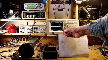 Sweeping a Filter with a FeelTech Sig Gen and a Rigol 