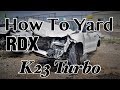 K23 Turbo RDX complete removal