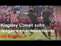 Kingsley Coman sufre desgarro en entrenamiento del Bayern