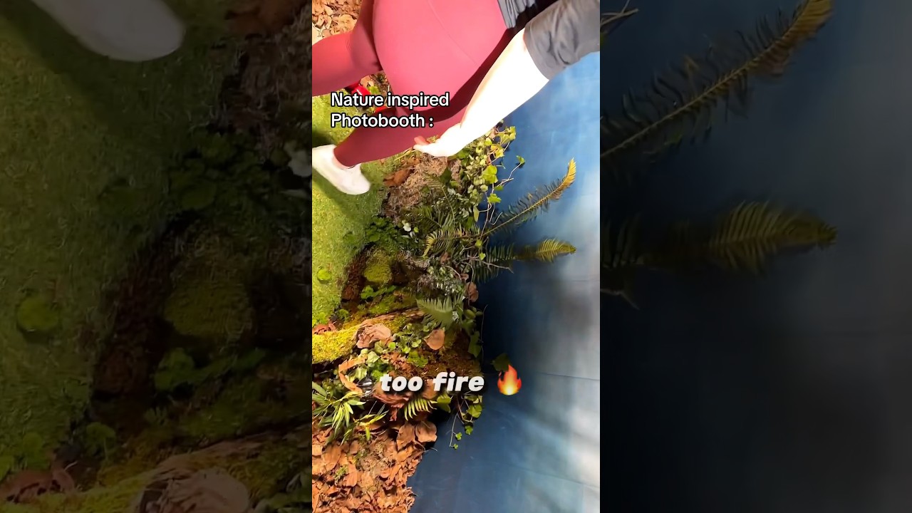 Nature inspired Photobooth : 