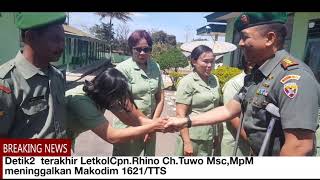 Perpisahan Dandim 1621/ TTS