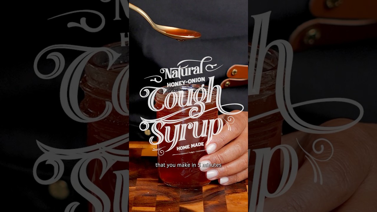 Сироп от кашля с медом и луком 
